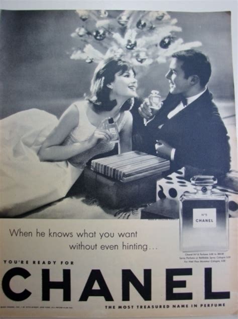 chanel no 5 1960s|who wears chanel no 5.